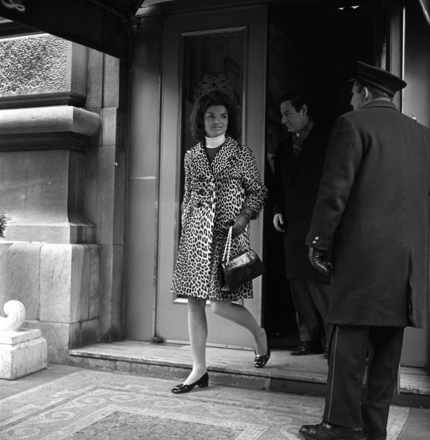 Jackie Kennedy olśniła w płaszczu w panterkę 