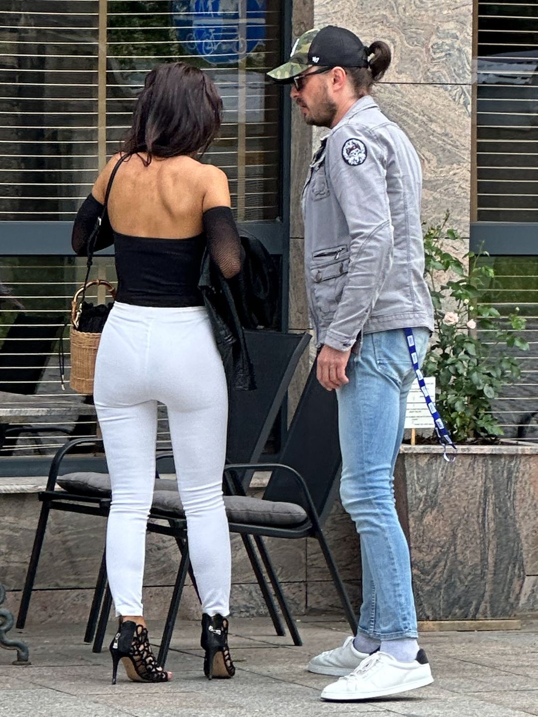 Piotr Cugowski z partnerką