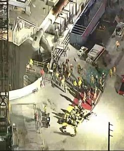 Tunel zawalił się w Los Angeles. Robotnicy wdrapywali się na zaspy, by uciec