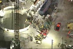 Tunel zawalił się w Los Angeles. Robotnicy wdrapywali się na zaspy, by uciec