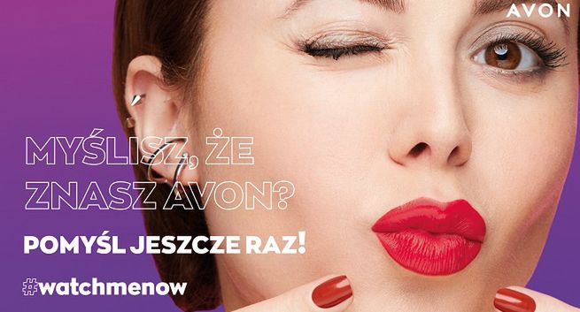 Avon zmienia logo, wprowadza nową strategię i startuje z kampanią „Watch Me Now”