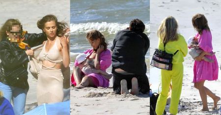Agnieszka Kaczorowska spędza wakacje z FOTOGRAFEM I MAKIJAŻYSTKĄ: ekipa przebiera jej córkę, pudruje nosek... To też pokaże na Instagramie? (ZDJĘCIA)