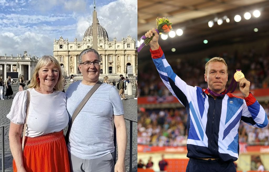 Dr Alastair Muir i Sir Chris Hoy