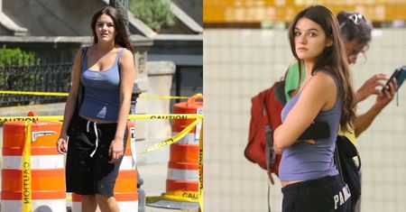 Naturalna Suri Cruise zauważona na stacji metra. Córka Toma Cruise'a i Katie Holmes niedługo rozpocznie studenckie życie (ZDJĘCIA)