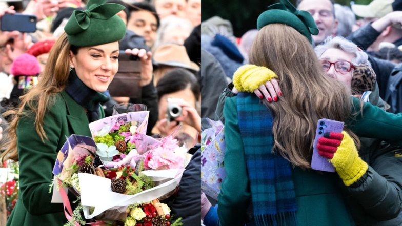 Księżna Kate wyściskała się z pacjentką, która pokonała raka