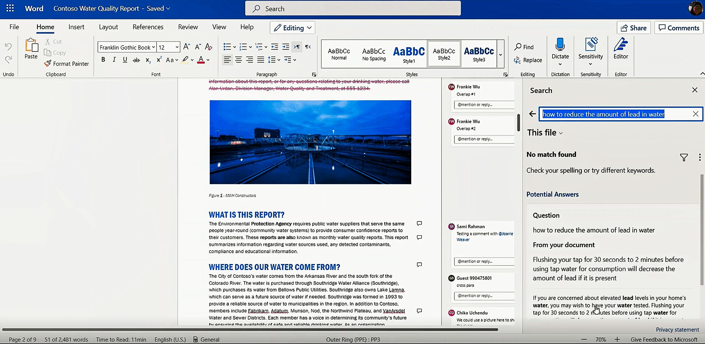 przykład zmian w Wordzie, fot. Softpedia