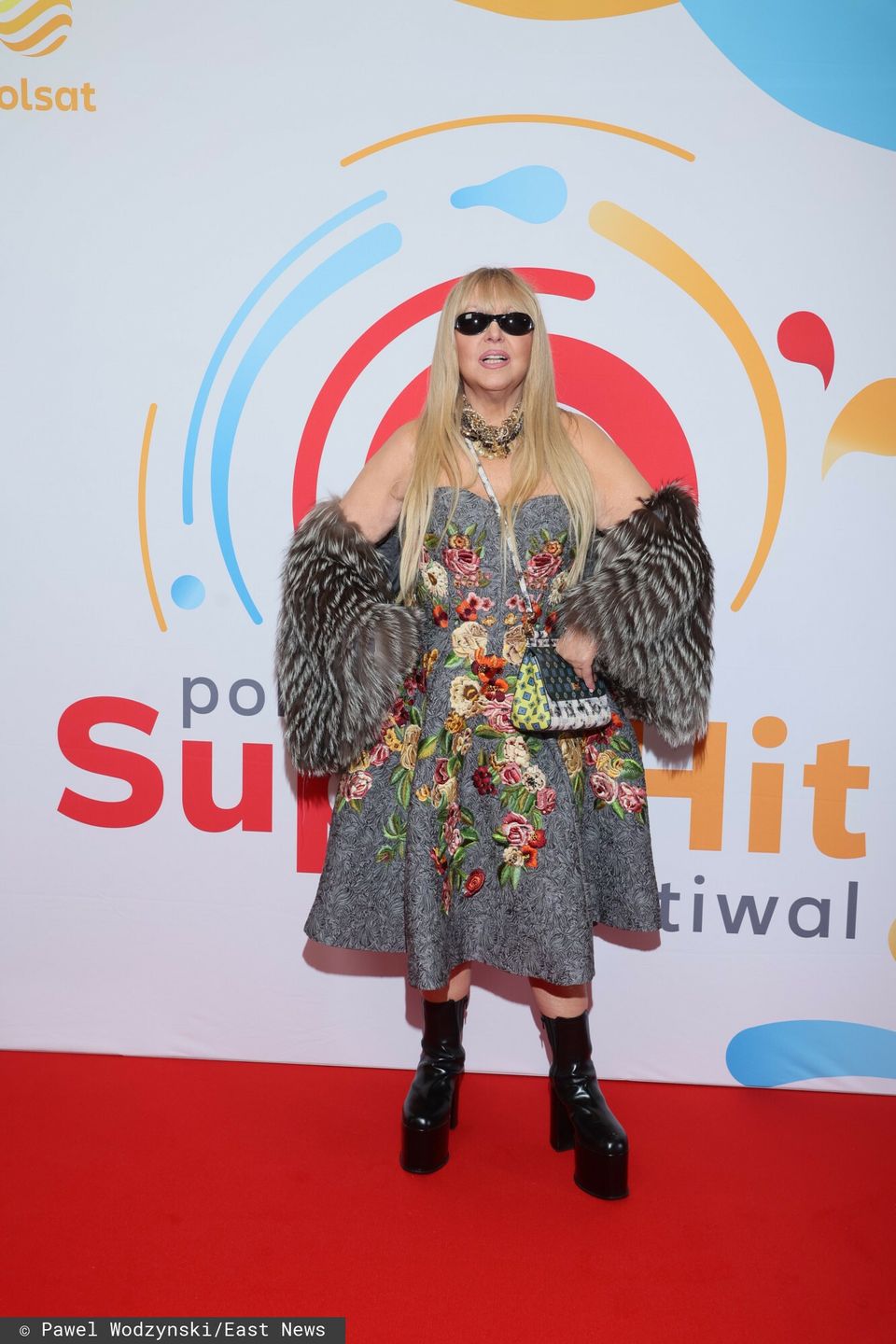 Maryla Rodowicz na konferencji przed wydarzeniem Polsatu