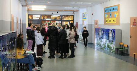 Tak polscy uczniowie przyjmują ukraińskich rówieśników. Dyrektorka zachwycona