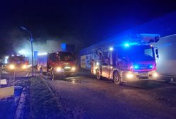 Płonie centrum handlowe w Lublinie. Pożar gasi 21 zastępów straży