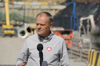 Największy taki tunel w Polsce. Tusk: wielkie wyzwanie