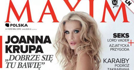 Krupa znowu na okładce "Maxima"! (POZNAJECIE?)