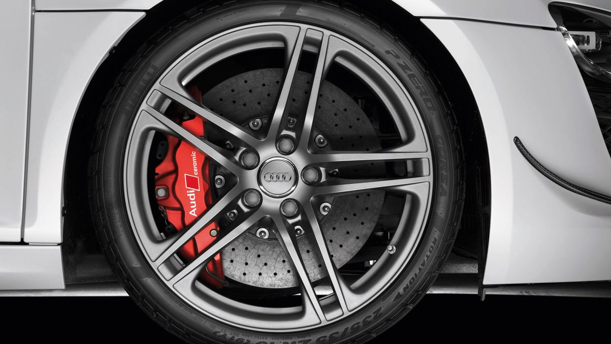 Hamulce węglowo-ceramiczne w Audi R8 V10