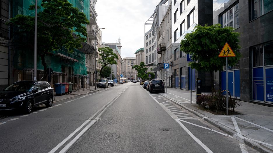 Warszawa. Pokazujemy jak zmienia się ulica Piękna (fot. Zarząd Dróg Miejskich)