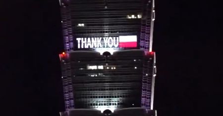 Tak podziękowali Polsce za pomoc. Niezwykły gest na Tajwanie