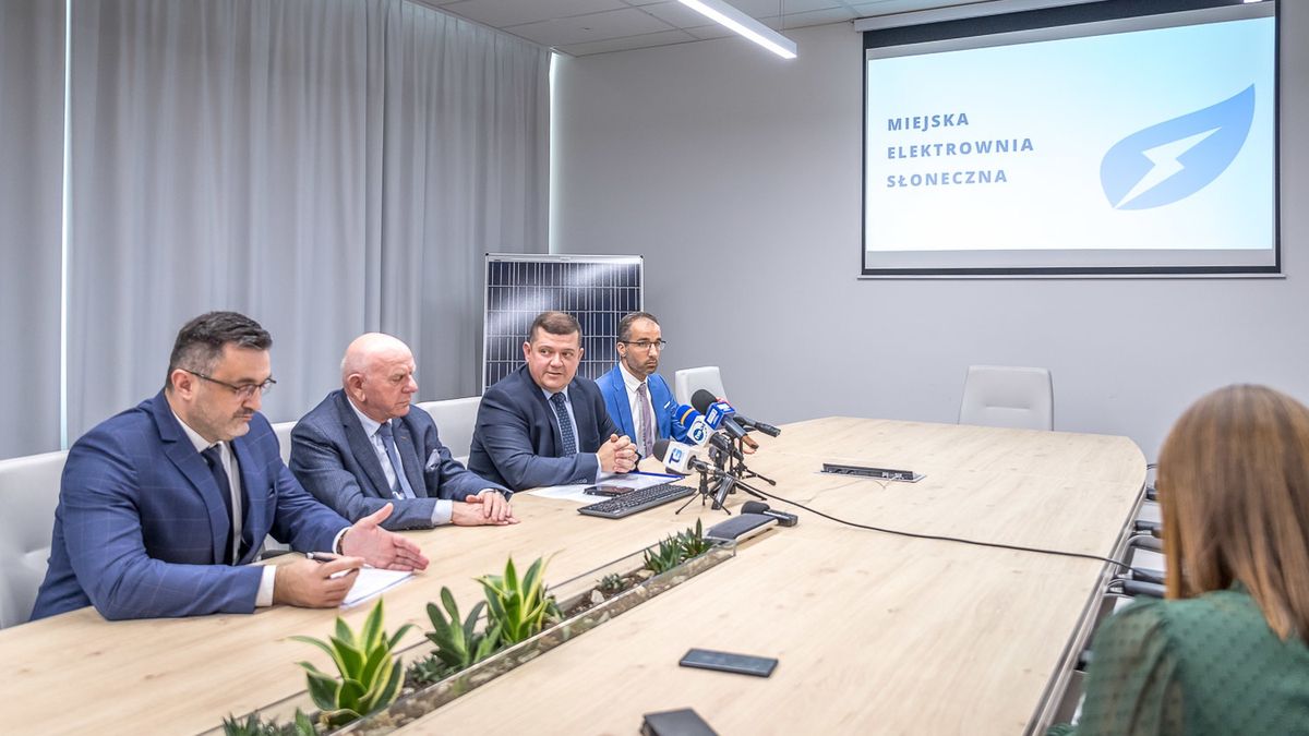 Prezentacja projektu elektrowni słonecznej w Gorzowie Wielkopolskim