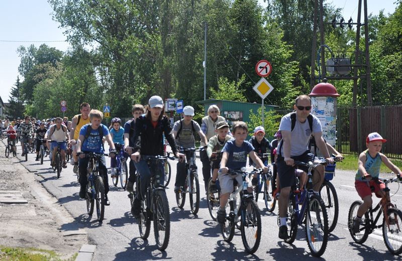 6. rajd rowerowy w Łomiankach w niedzielę