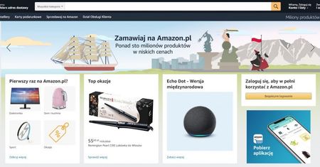 Ruszył serwis Amazona w Polsce. Czym kusi na otwarcie?