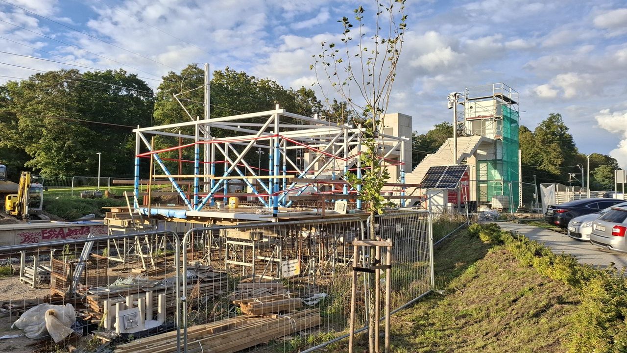 Szczecin: Kolej Metropolitalna. Nowa kładka na przystanku gotowa do montażu