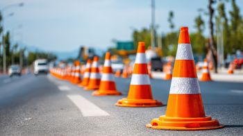 Opatowo: Budowa obwodnicy. Ruch tymczasowy po nowej jezdni drogi krajowej numer 9 i łącznicy węzła