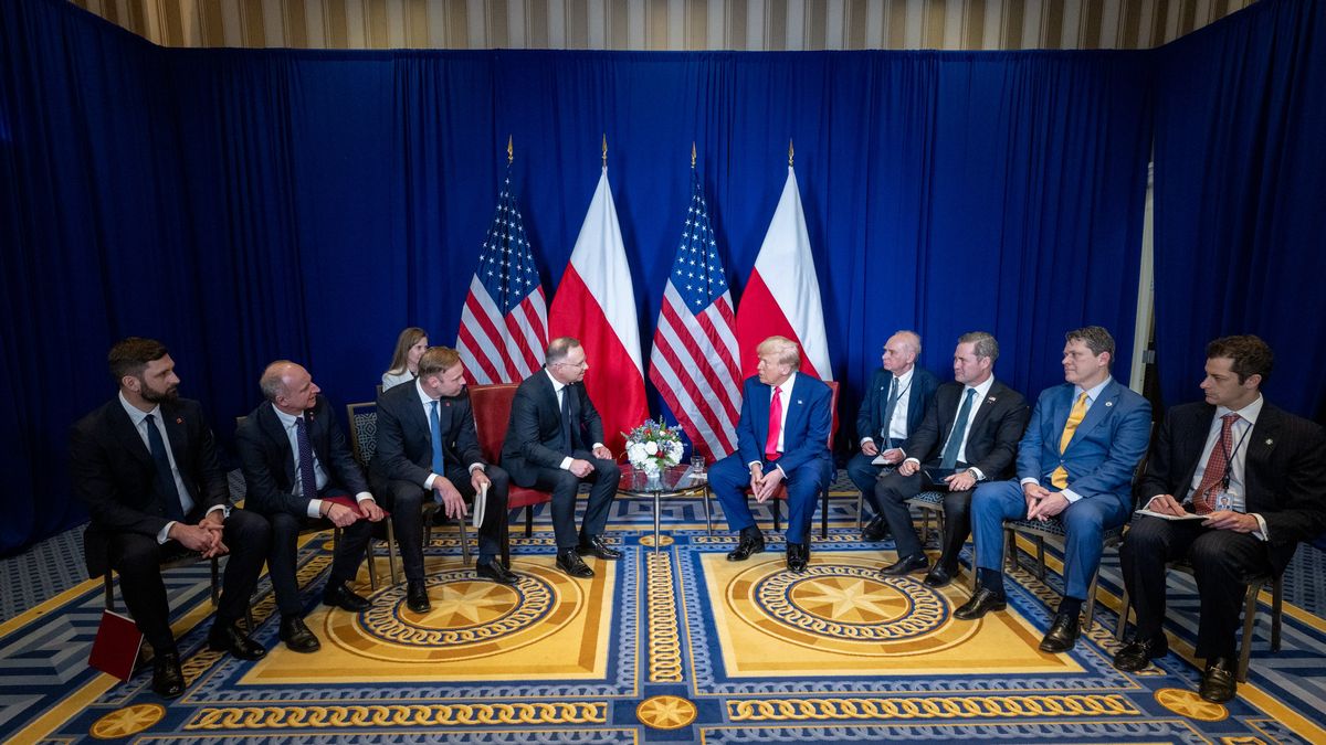 Spotkanie Duda - Trump