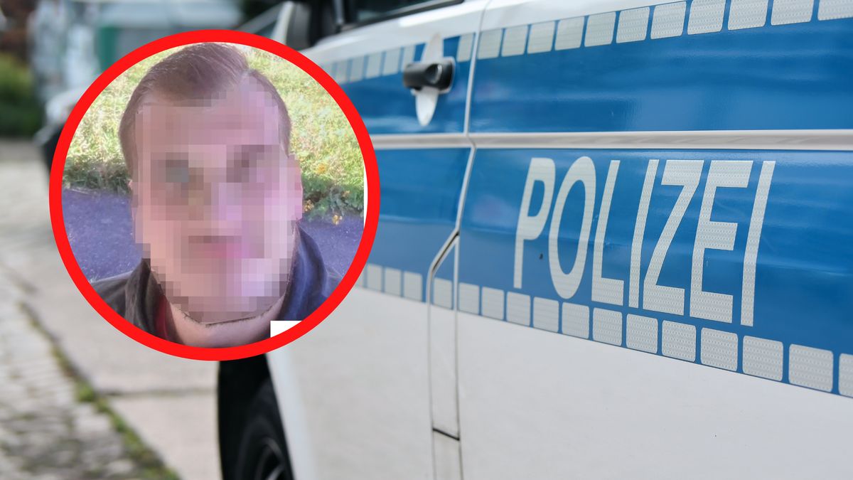 Dominik S. w rękach niemieckiej policji.