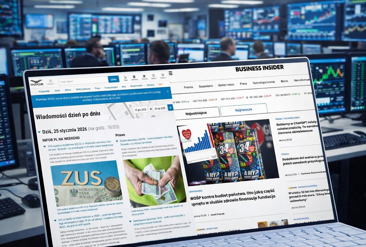 O biznesie w internecie: Infor dalej na czele, Money.pl i Business Insider zyskały