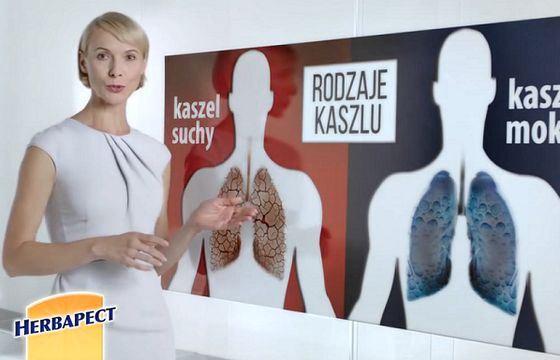 Aflofarm musi zmienić spot reklamujący Herbapect jako wyjątkowy „nr 1 na suchy i mokry kaszel” (wideo)