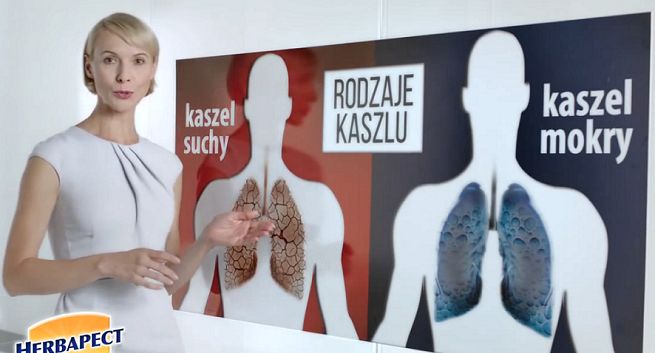 Aflofarm musi zmienić spot reklamujący Herbapect jako wyjątkowy „nr 1 na suchy i mokry kaszel” (wideo)
