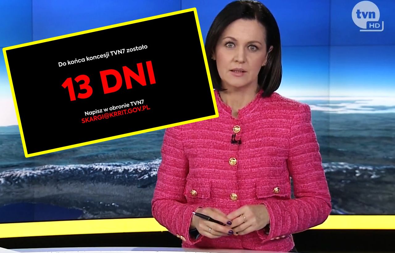 TVN7 bez koncesji od KRRiT