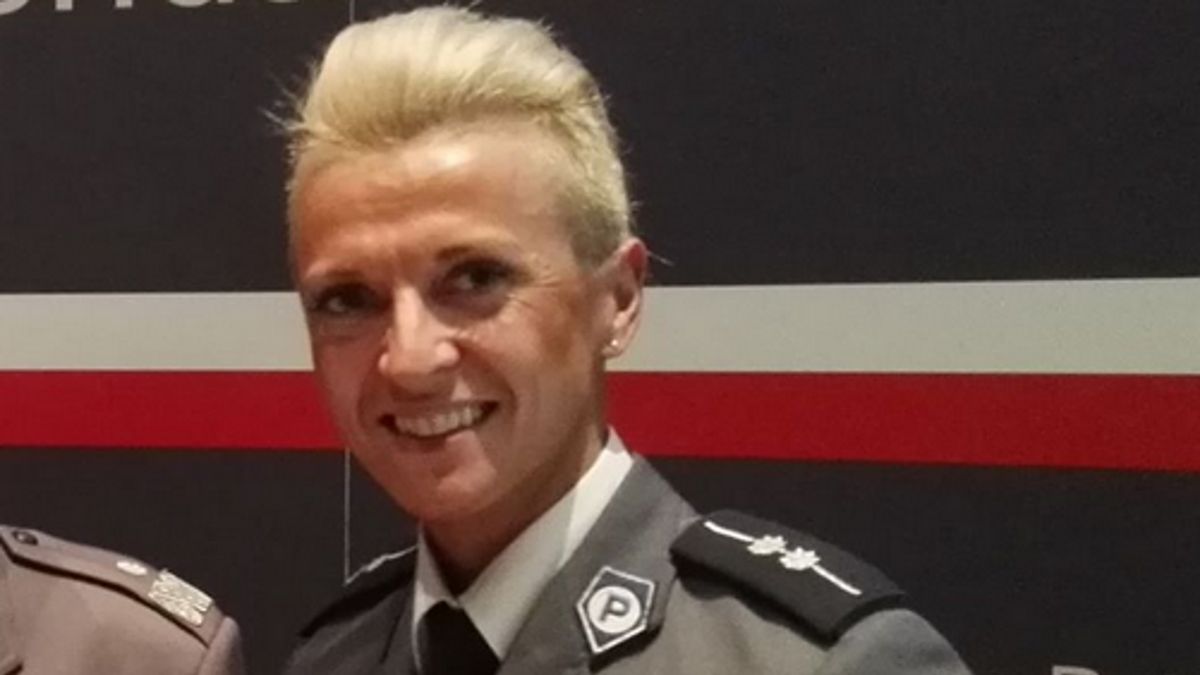 Policjantka z Łasku (woj. łódzkie) st. asp.Katarzyna Staśkowska