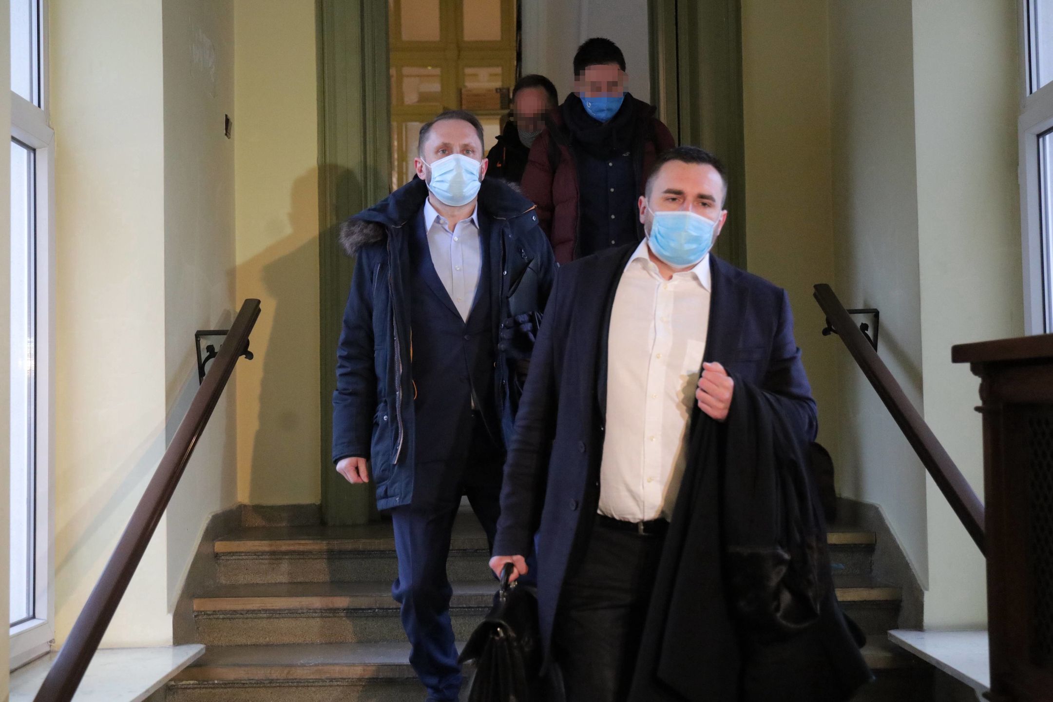 Kamil Durczok na rozprawie sądowej