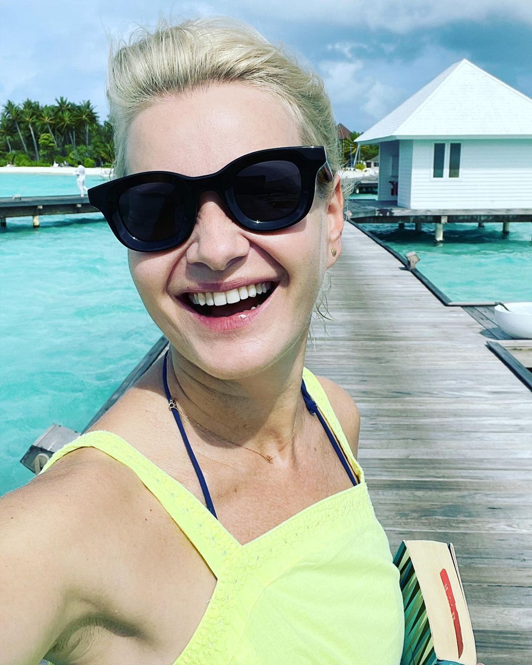 Małgorzata Kożuchowska wypoczywa w luksusowym hotelu