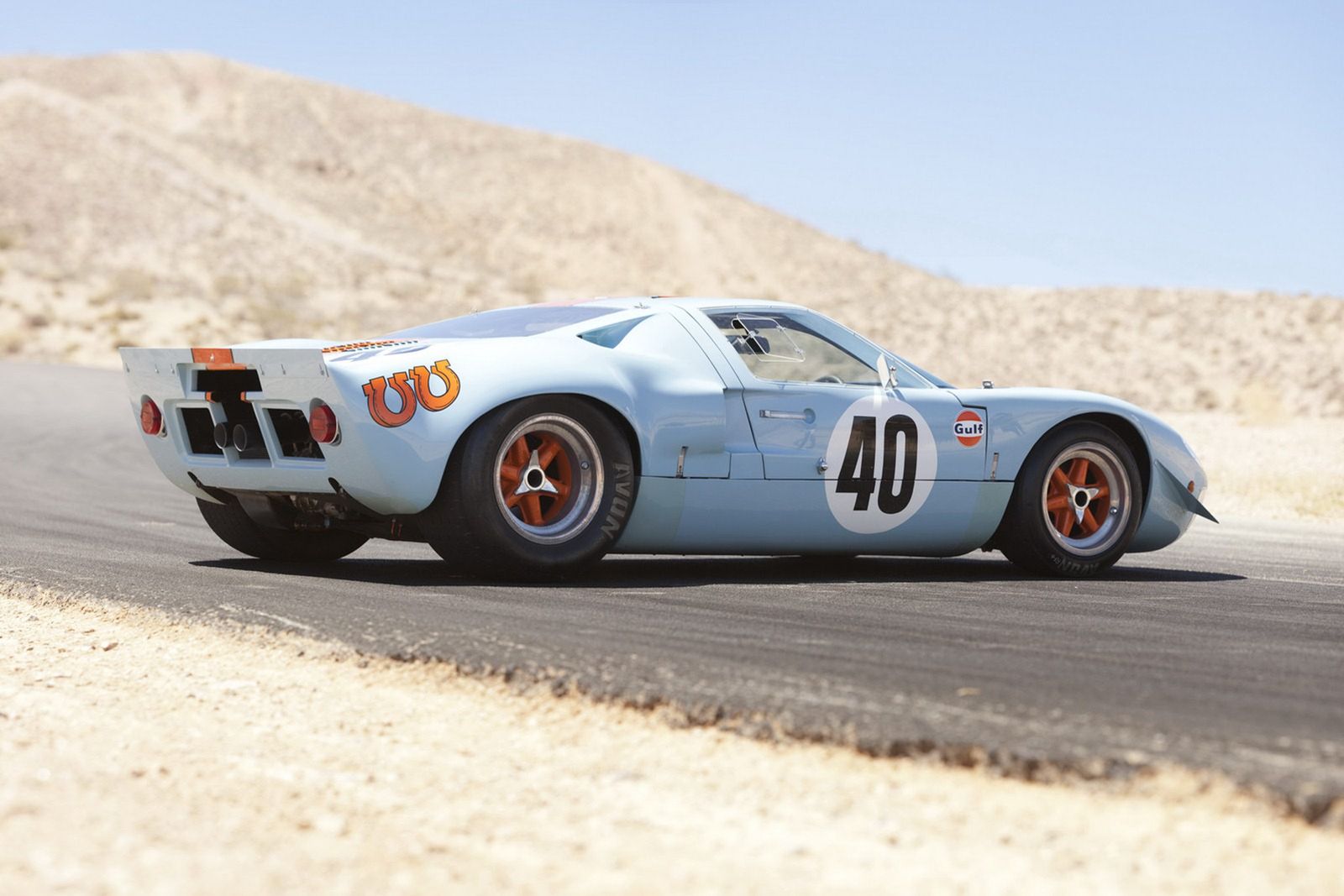 Ford GT40 Gulf/Mirage Lightweight z filmu z McQueenem [galeria] 15
