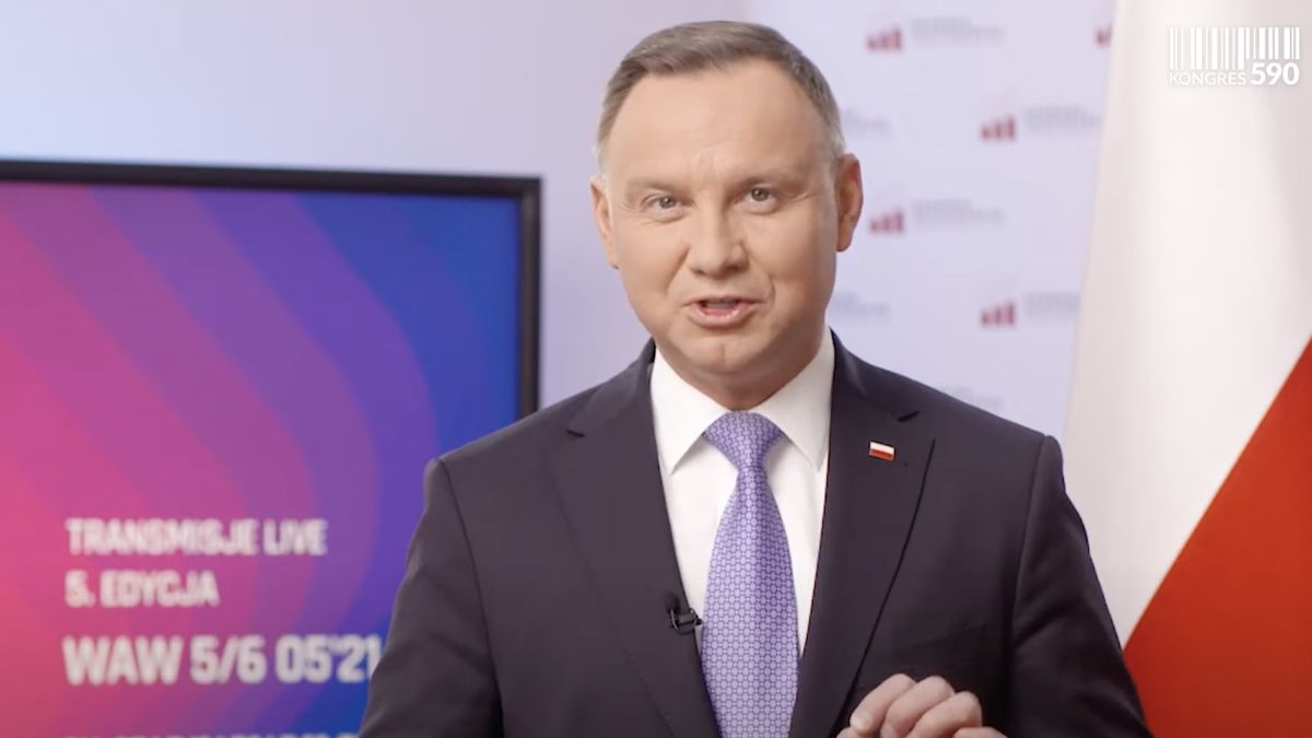 Andrzej Duda, Prezydent RP, patron honorowy Kongresu 590