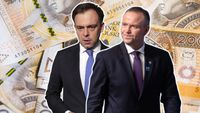 Nawrocki straszy brakiem pieniędzy na emerytury. Domański odpowiada