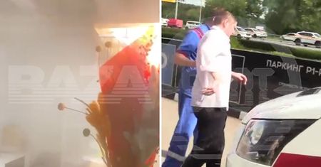 Nieprawdopodobny wypadek w Moskwie. Ściągnęli wszystkie służby