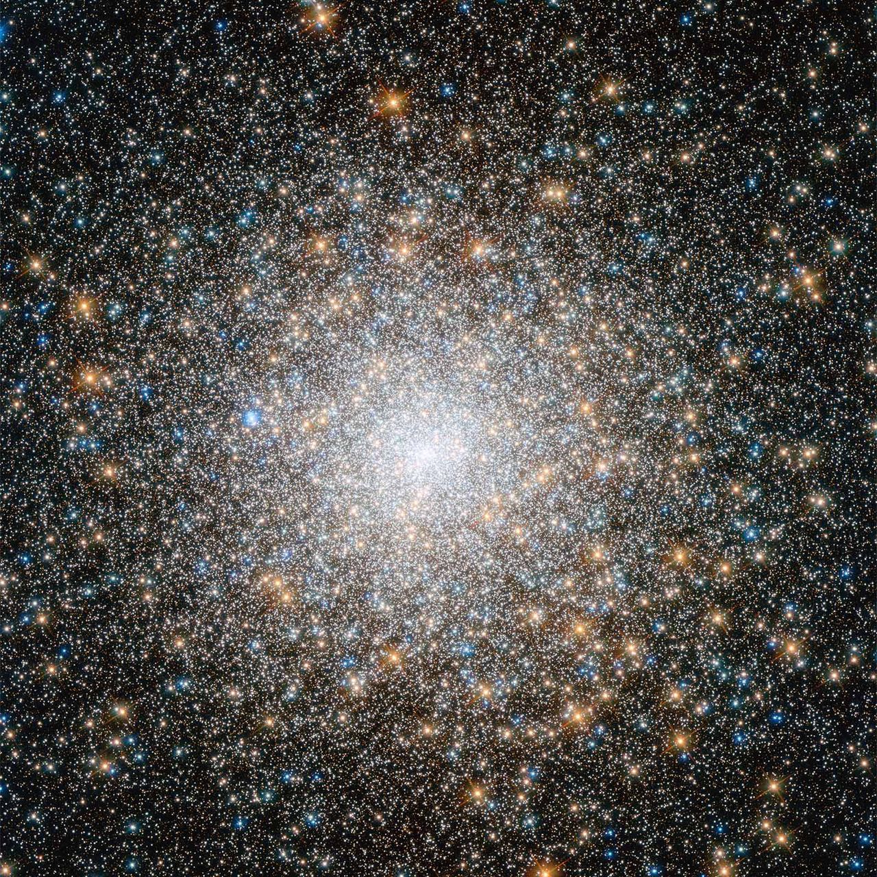 Czarne dziury dewastują gromady gwiazd - Gromada Messier 15 (zdjęcie poglądowe).