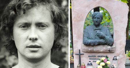 Grób Marka Grechuty. Szczegół przykuwa uwagę