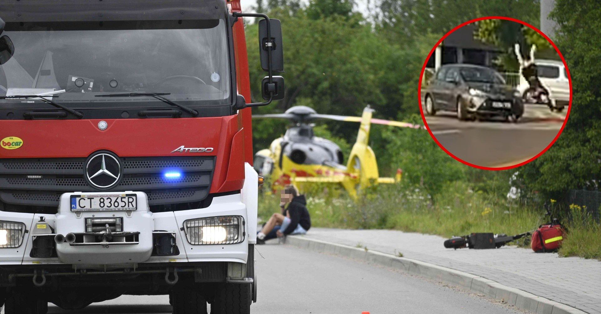 Tragiczne statystyki wypadków na hulajnogach elektrycznych w woj. śląskim. Odblokowane pędzą nawet do 75 km/h