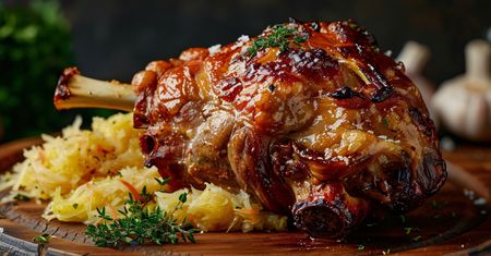 Najlepsza golonka. Mięso jest tak mięciutkie i delikatne, że samo odchodzi od kości