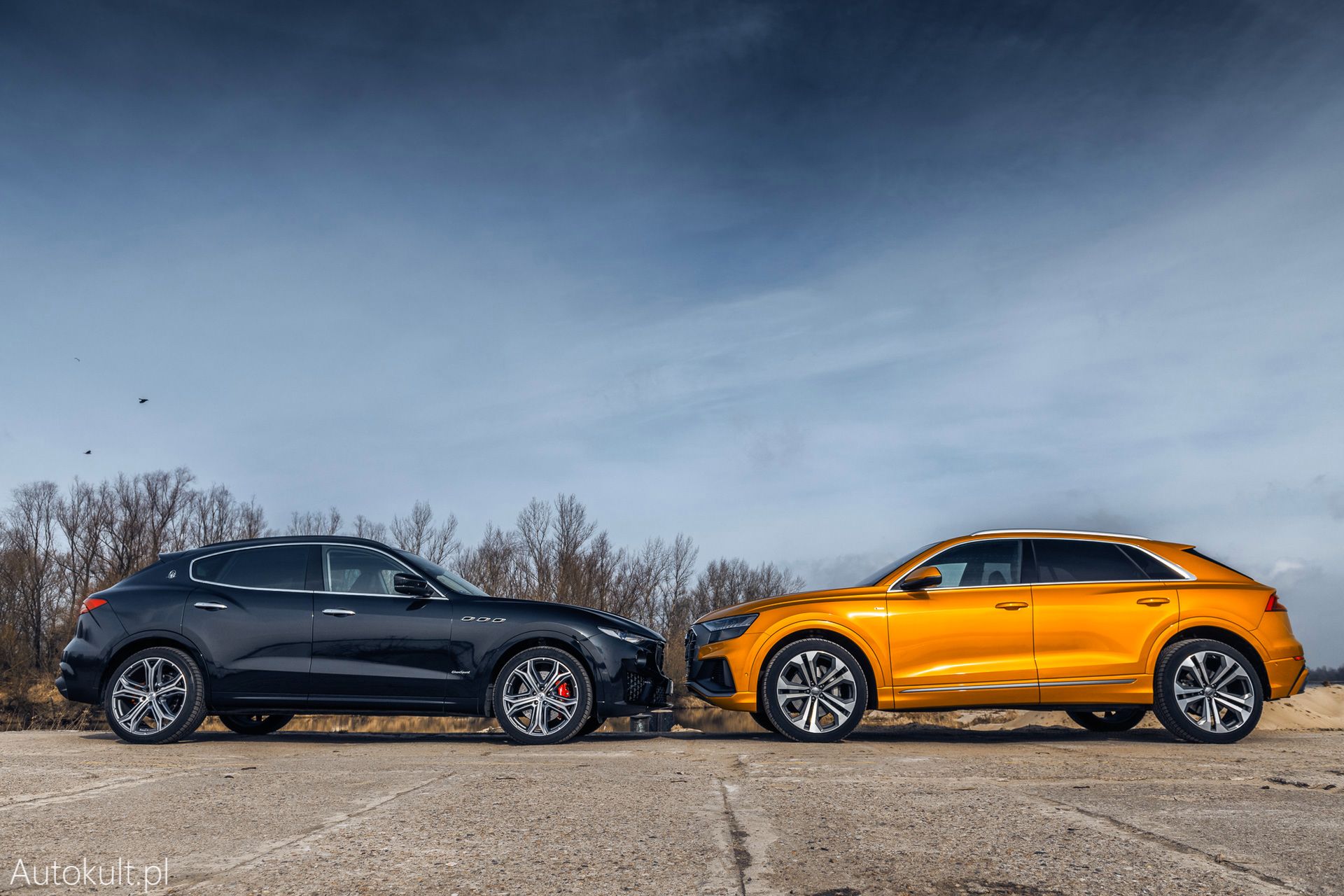 Maserati Levante vs Audi Q8 (fot. Konrad Skura)