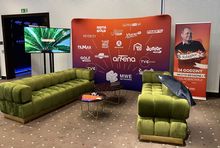 Banery Grupy MWE Networks podczas zeszłorocznej konferencji PIKE