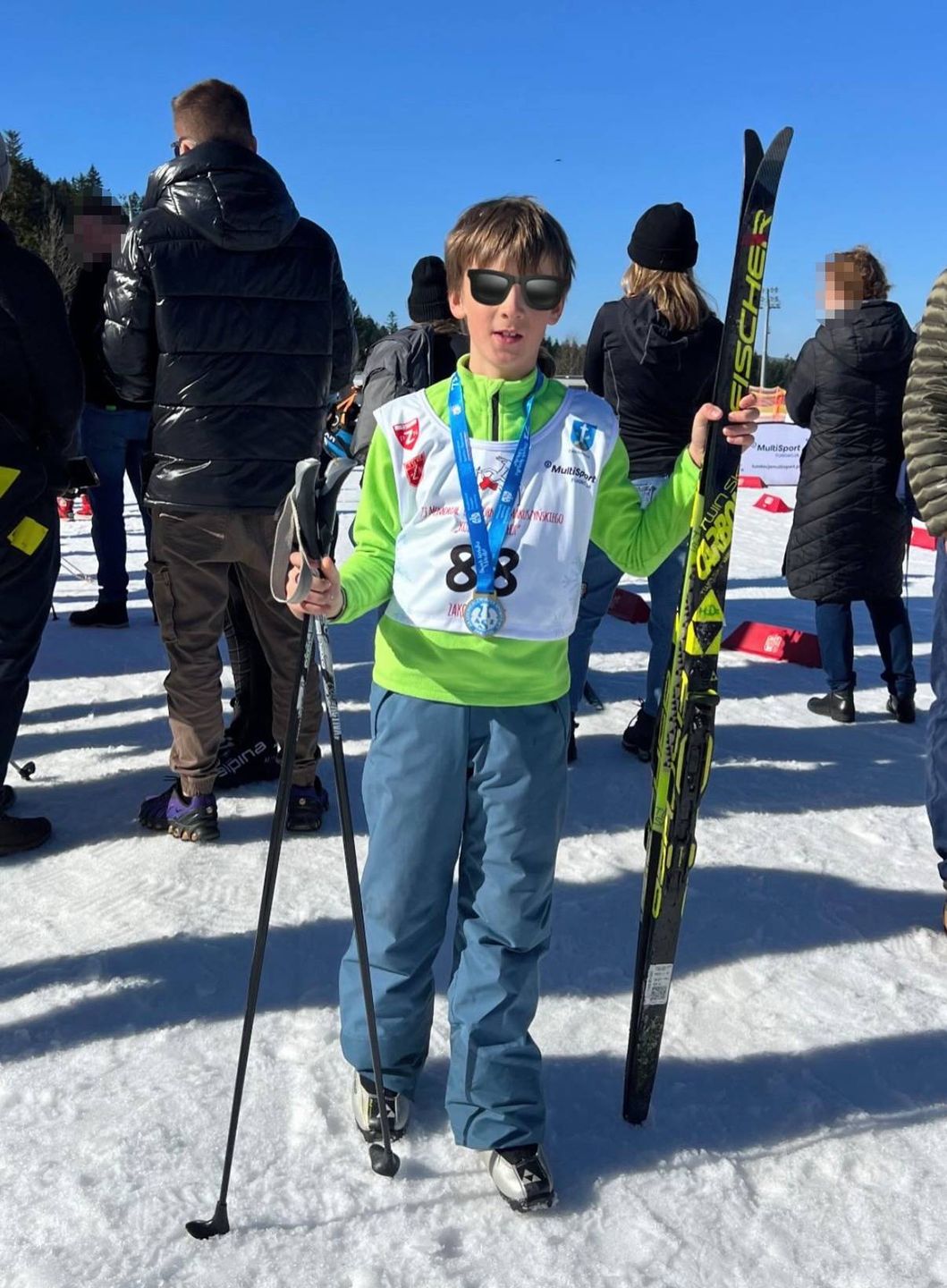 Sebastian Karpiel-Bułecka chwali się sukcesem syna 