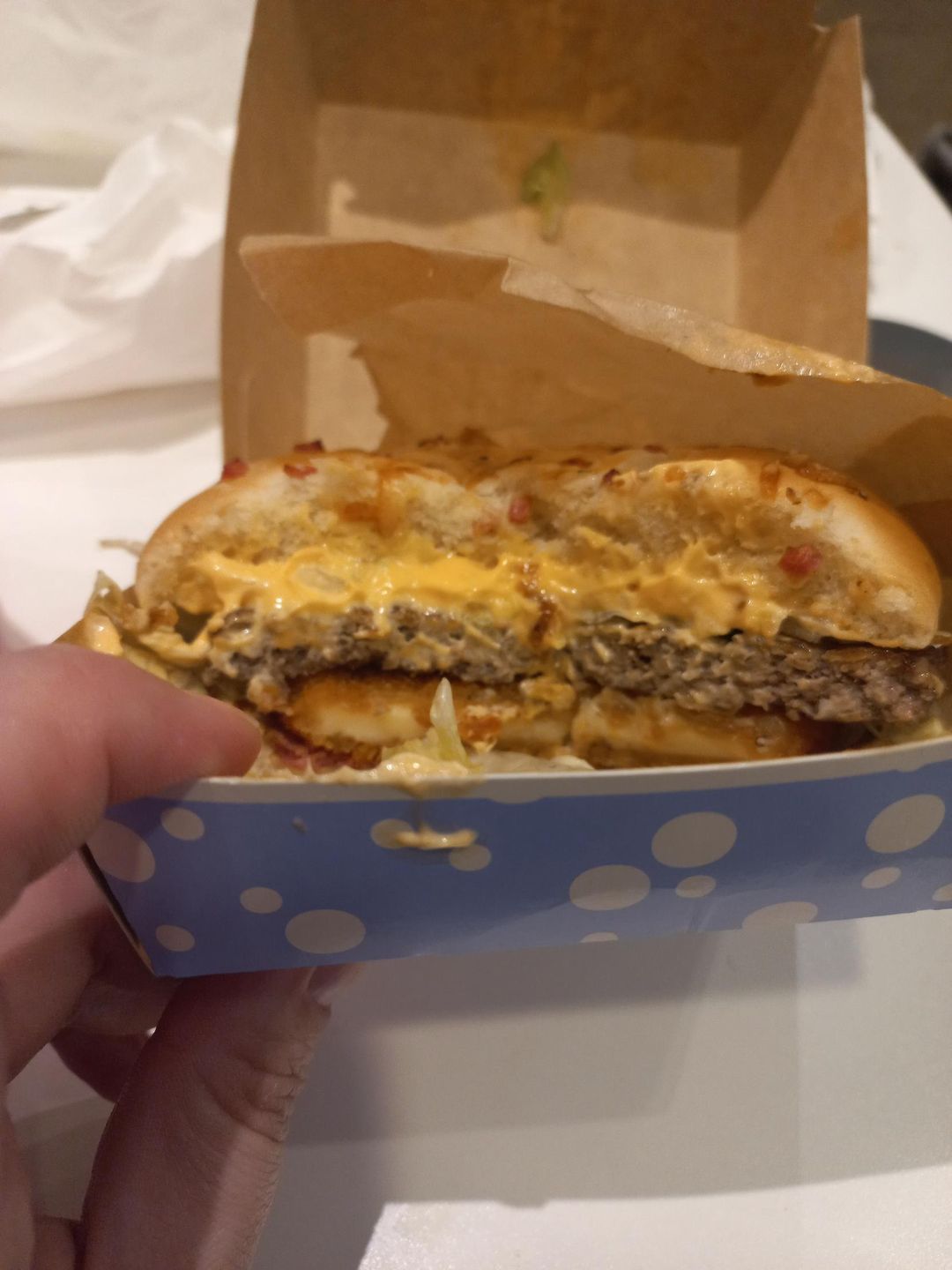 Burger Drwala - wnętrze