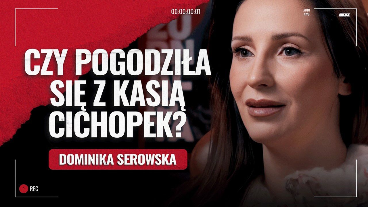 Dominika Serowska u Żurnalisty