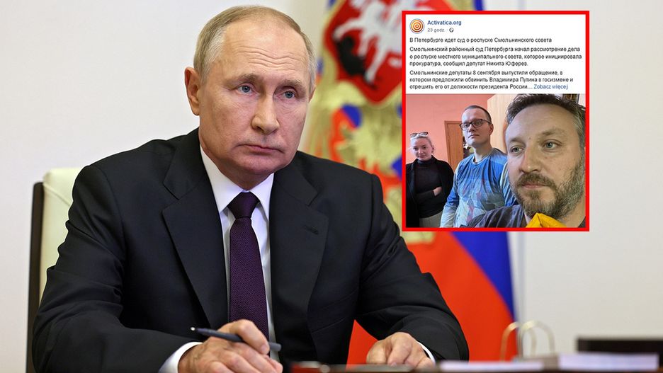 Są tacy w Rosji, którzy otwarcie domagają się usunięcia Putina 