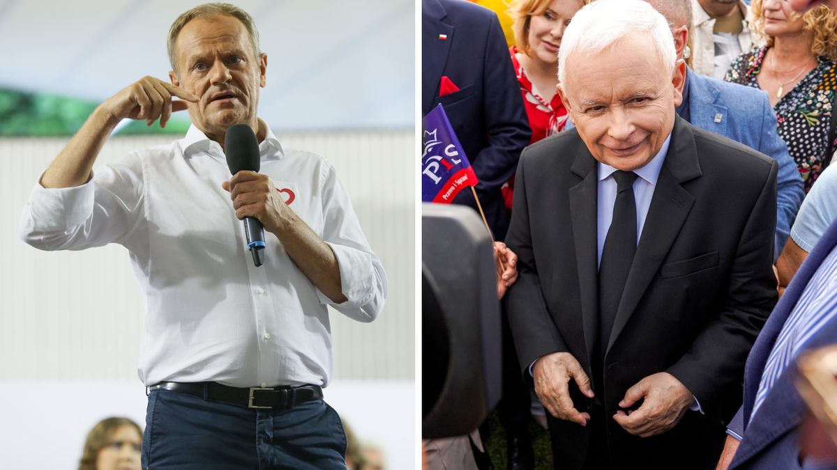 Jarosław Kaczyński, Donald Tusk