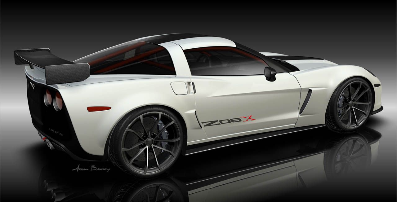 Corvette Z06X Track Car Concept. (11/01/2010)