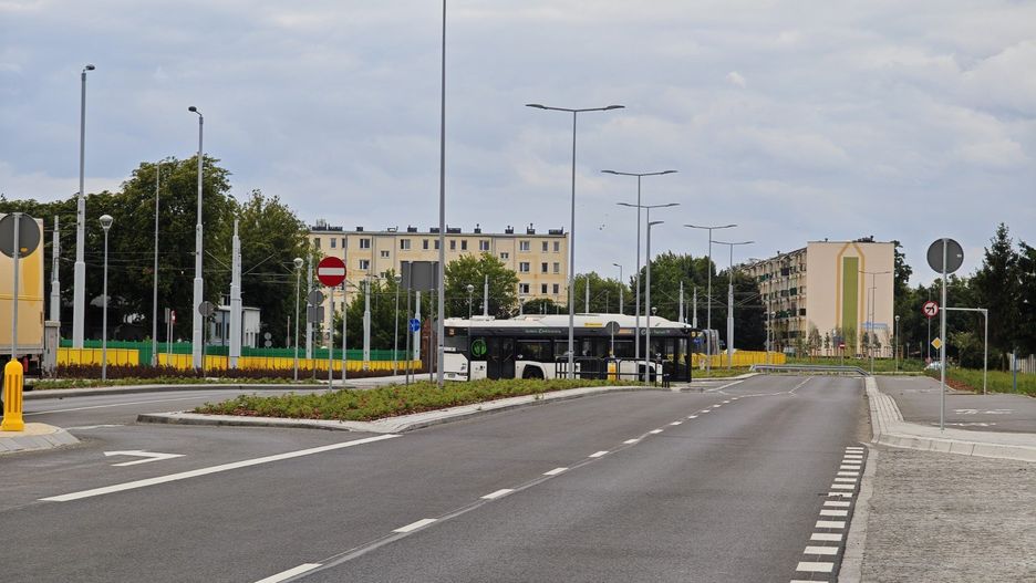 Przebudowany odcinek Szosy Okrężnej w Toruniu