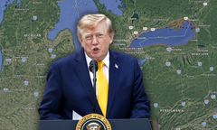 Trump chce zmienić nazwę jeziora. Padła nowa propozycja